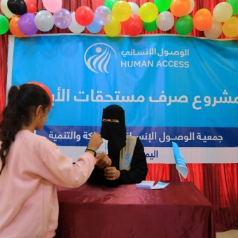 Cash assistance brings smiles to faces of 22,000 orphans in Yemen